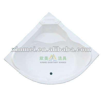 Acrylic Simple corner Bathtubs/portable bathubs/hot Tub(XMJ-5)