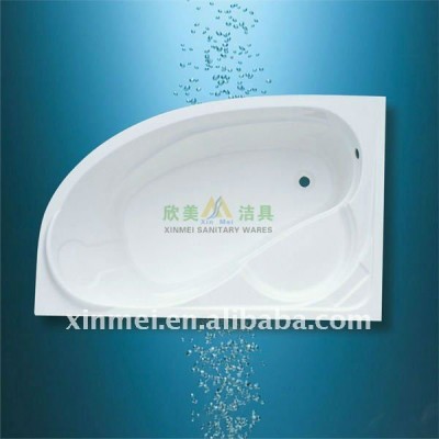 Quality assurance oval freestanding cheap corner bathtub india